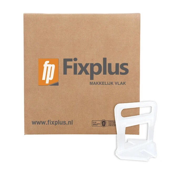 Fixplus spacer clips 1,5 mm 2000 st