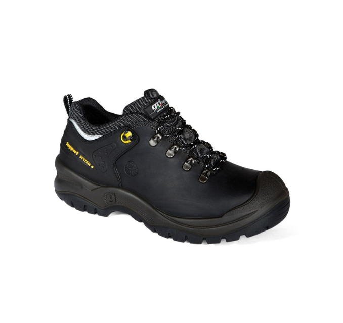 Grisport veiligheidsschoen S3 mt 45 801L zwart laag kruipneus