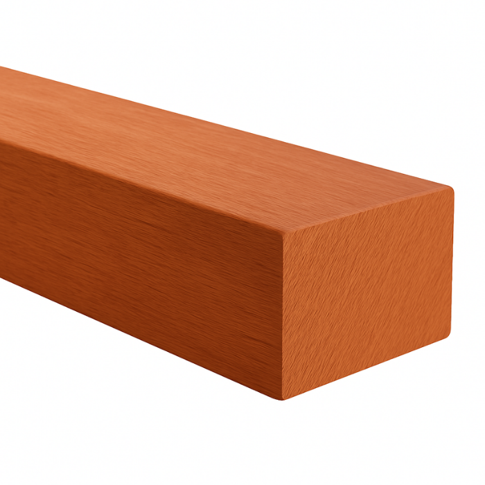 Meranti gelamineerd 72x120x5900mm gevingerl NON-KOMO 70% PEFC gecert