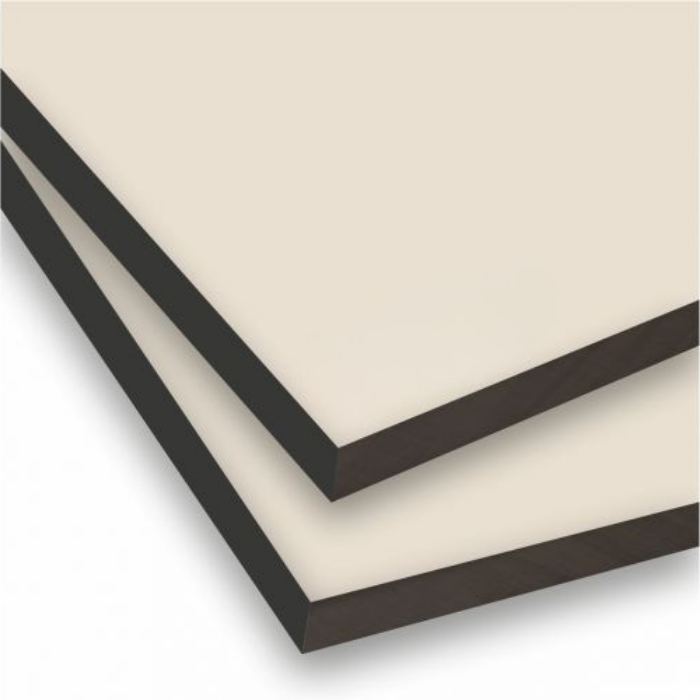 MultiCompact HPL 6 mm 305x130 cm RAL 9001 roomwit suede FSC(1)