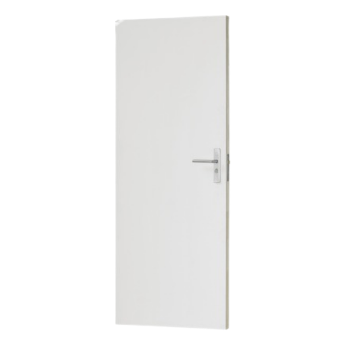 Boarddeur stomp 93x201,5 cm gegrond tubulaire spaanvull. sl/vp