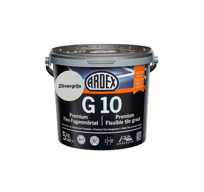 Ardex G 10 flex-voegmortel 5 kg zilvergrijs