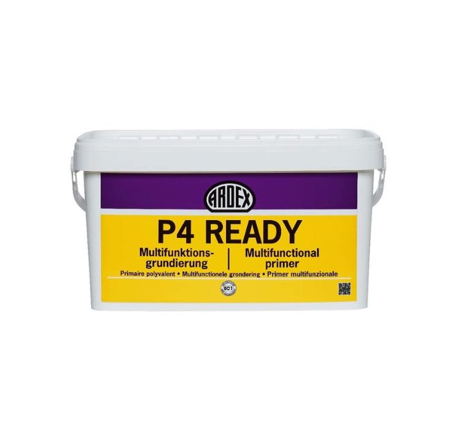 Ardex P 4 ready grondering 8 kg multifunctioneel gebruiksklaar