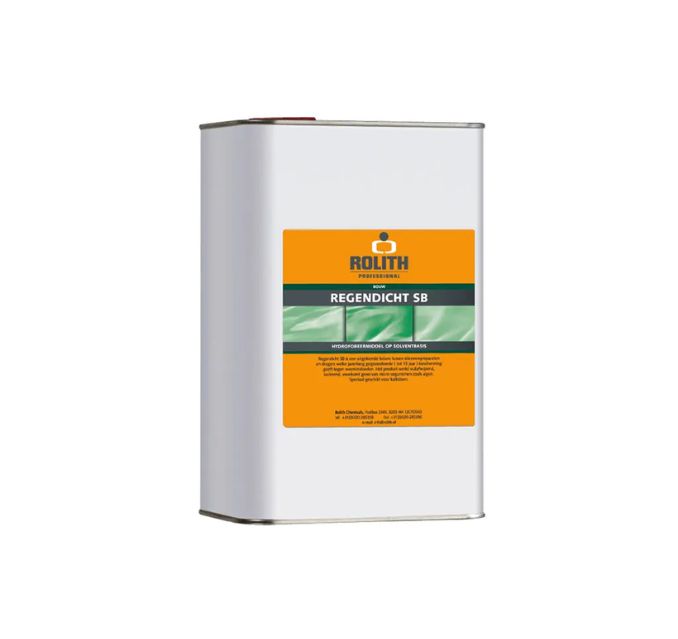 SB regendicht op solventbasis 5 lt hydrofobeermiddel tbv gevelsteen