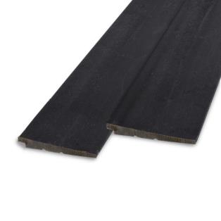 Vuren Zweeds rabat 14/28x175x4800mm zwart verduurz/gecoat gegr FSC(1)