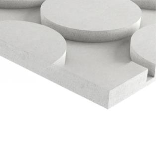 Fermacell therm25 vloerverwarmingselement passtuk 500x500x25 mm