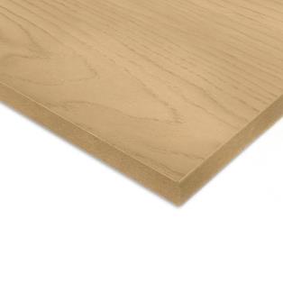 MDF 18 mm 244x122 cm eiken gefineerd A/B