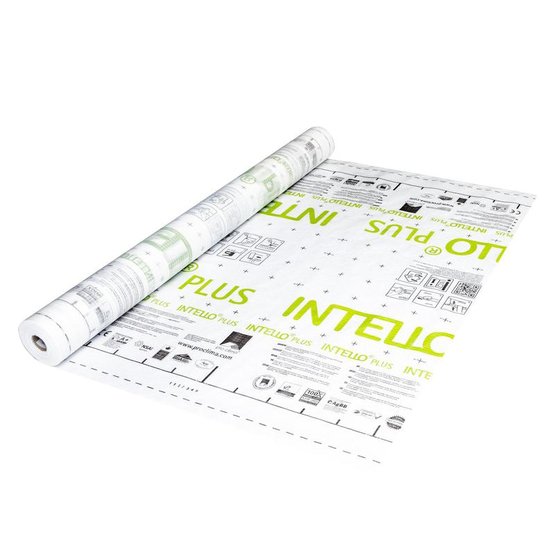 Intello plus 1,50x50 mt gewapende vochtvariabele damprem