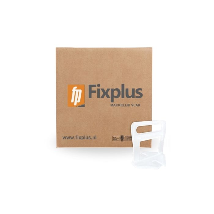 Fixplus spacer clips 1 mm 2000 st