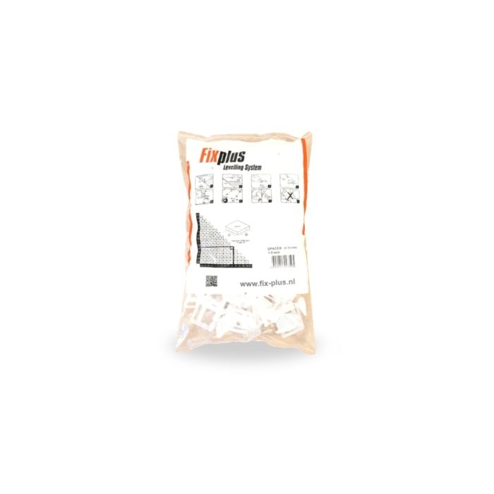 Fixplus spacer clips 1,5 mm 250 st
