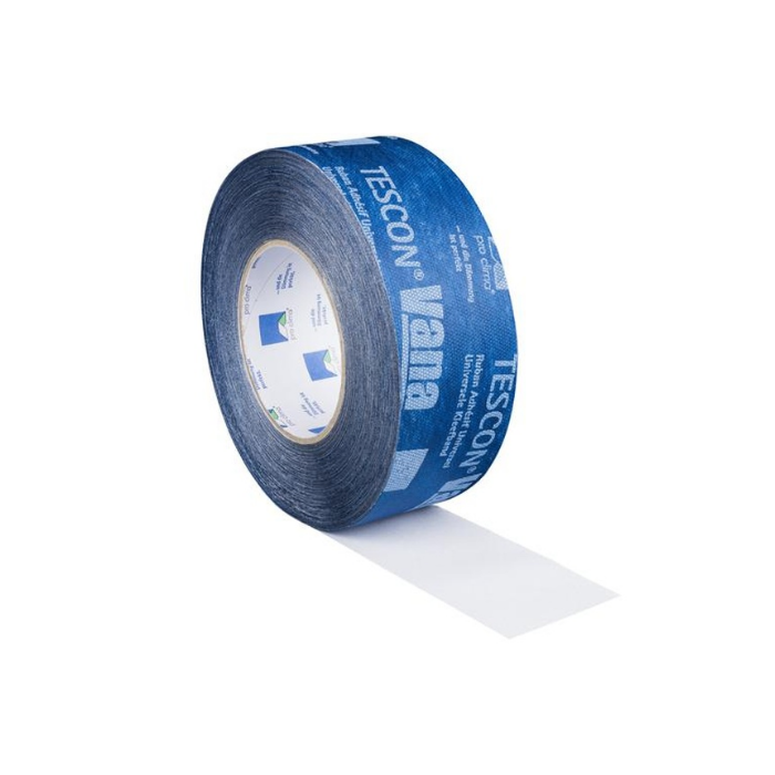 Intello tescon vana 0,1x30 mt kleefband met vliesdrager tbv bi&bu