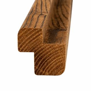 Renswood geschaafd 42x42x4200 mm hoeklat gemod vuren 70% PEFC gecert