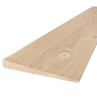 Red Cedar bevelsiding 18x176x2150mm 70% PEFC gecertificeerd