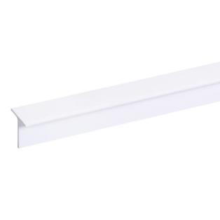 T-profiel pijlprofiel 600cm pvc wit