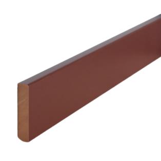 Meranti plint gelakt 12x55x4900mm