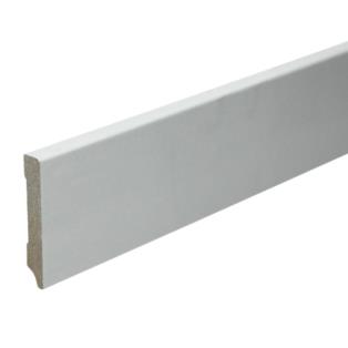 MDF plint gegrond 12x120x4880mm FSC (1) Vochtwerend V313