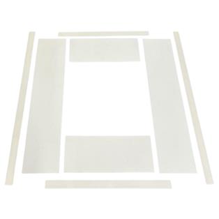 Dakraamaftimmering MK04 978x780 mm d=30cm wit tbv GGL GGU GPL GPU
