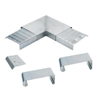 Rheinzink WB buitenhoek 90 gr tbv dakrandprofiel Quick-fix 80/40