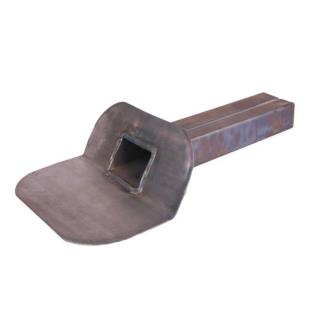 Kiezelbak 330x60x80 mm lood 45 graden