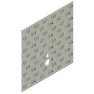 Element-Tec-plus 1250x1200x20 mm tegelelement incl toiletboringen