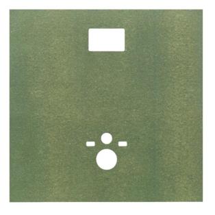 Sanipan tegelelement 1230x1200x18mm Spaanplaat P5 70% PEFC gecert(CMS)