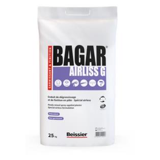 Bagar Airliss G plamuur voor uitvlakwerk en afwerking airless 25 kg