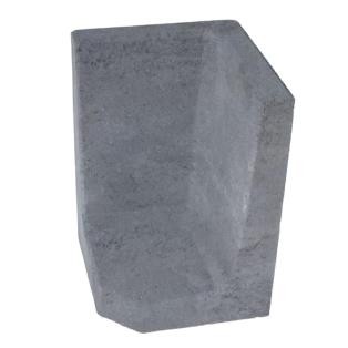 Hoek L-element 60x40x40 cm Antraciet