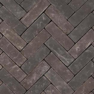 Atlas getrommeld UDF60 aubergine zwart bezand
