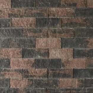 Wallblock Split 12x12x30 cm Brons