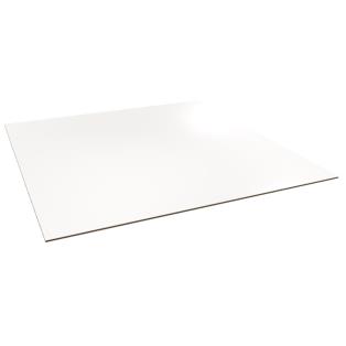 MEG 819 Unie 6mm 305x130 cm 2-zijdig decor wit