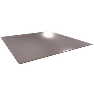 MEG 871 Unie CS 6mm 305x130 cm 2-zijdig decor muisgrijs