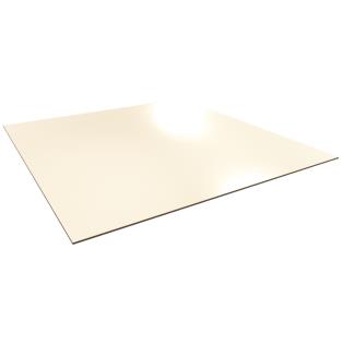 MEG 1813 Unie 6mm 305x130 cm 2-zijdig decor cremewit