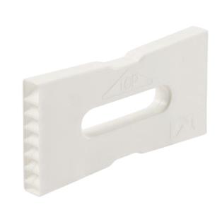 Ubbink stootvoegventilatierooster wf wit