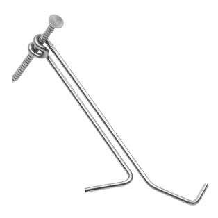 Panhaak RVS 453/203 200 st spijkerhaak tbv Pottelberg OH