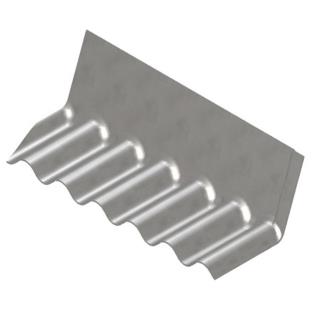 Opgebogen eindstuk 1090x300x200 mm 336D blauwzwart 20 gr re vc