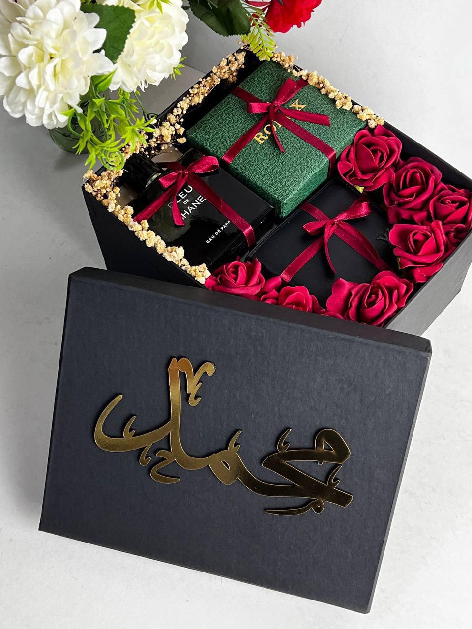 بوكس الفلانتين بإسمه 🥰♥️