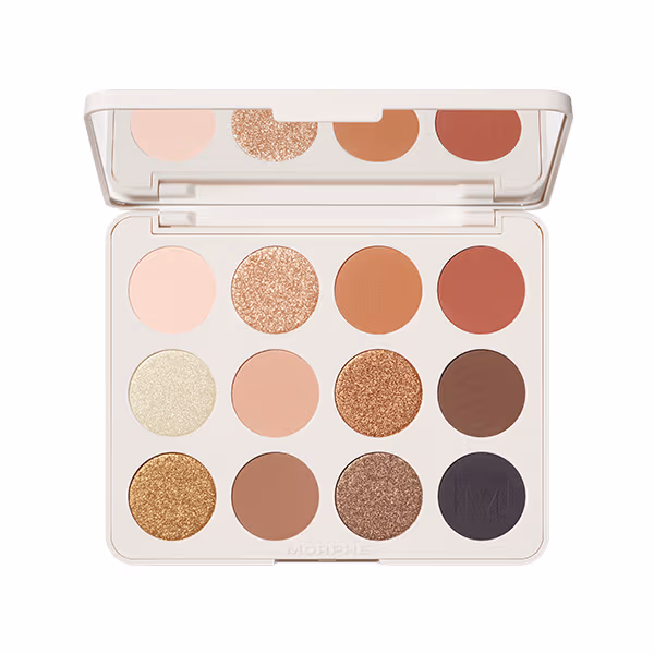 MORPHE ChromaPlus 12-Pan Eyeshadow Palette - Flickering Sands (15g)