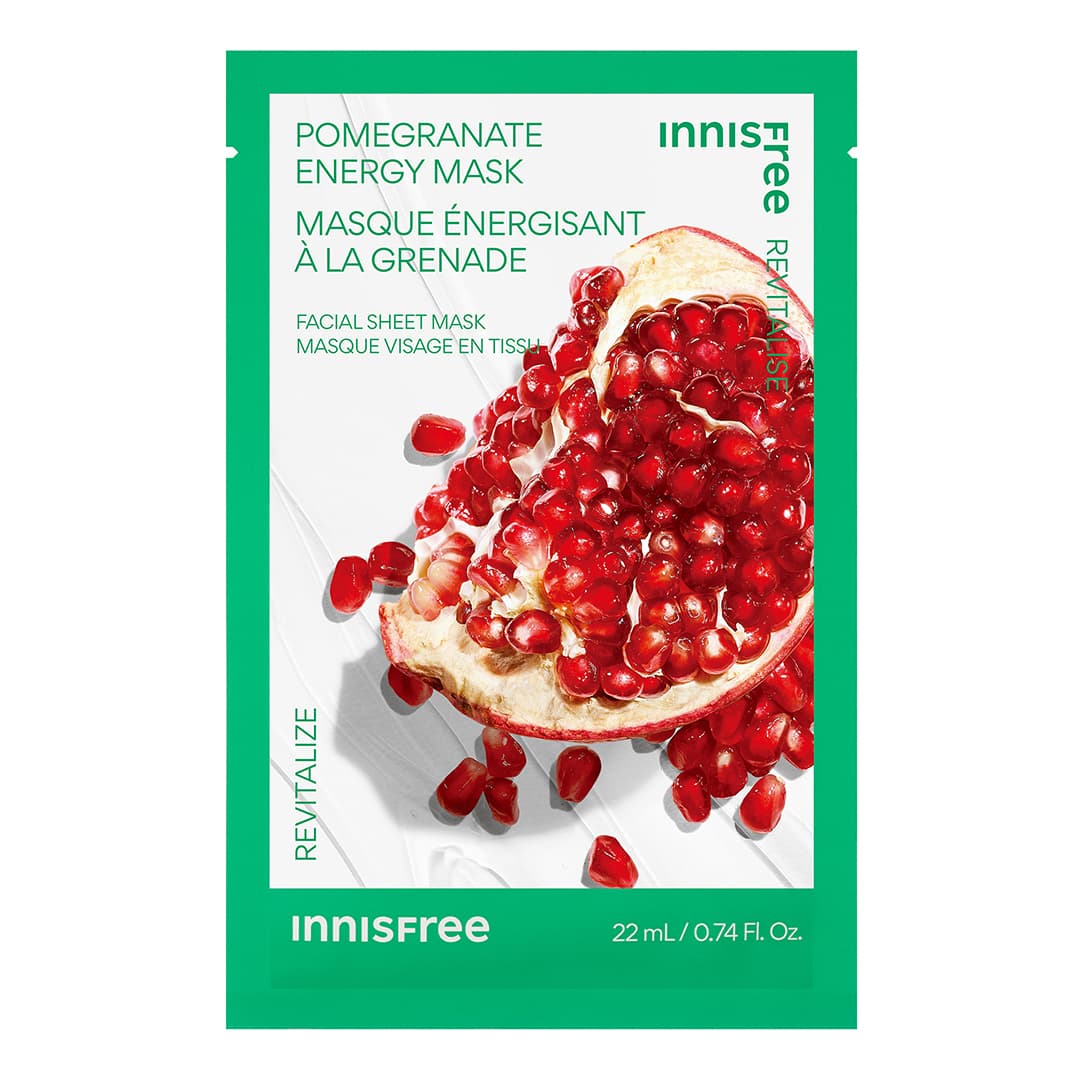 INNISFREE Energy Sheet Mask - Pomegranate