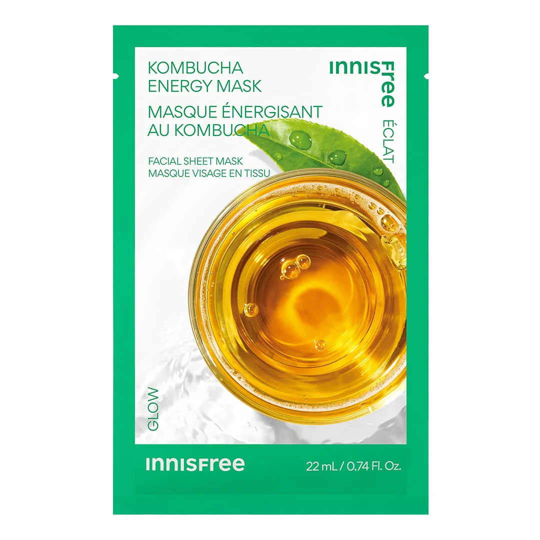 INNISFREE Energy Sheet Mask - Kombucha