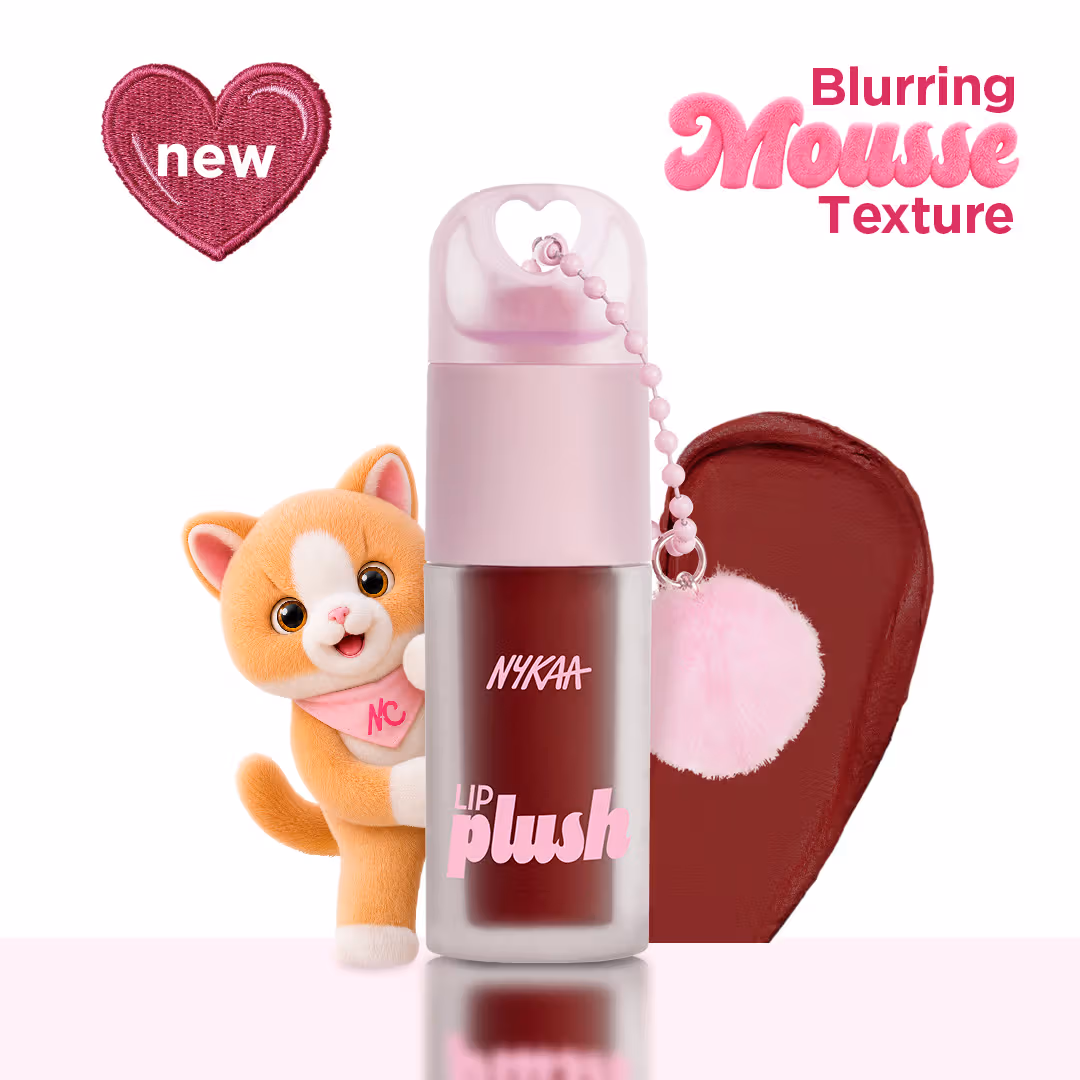 Nykaa Lip Plush Velvet Matte Blurring Long Stay Liquid Lipstick 4ML