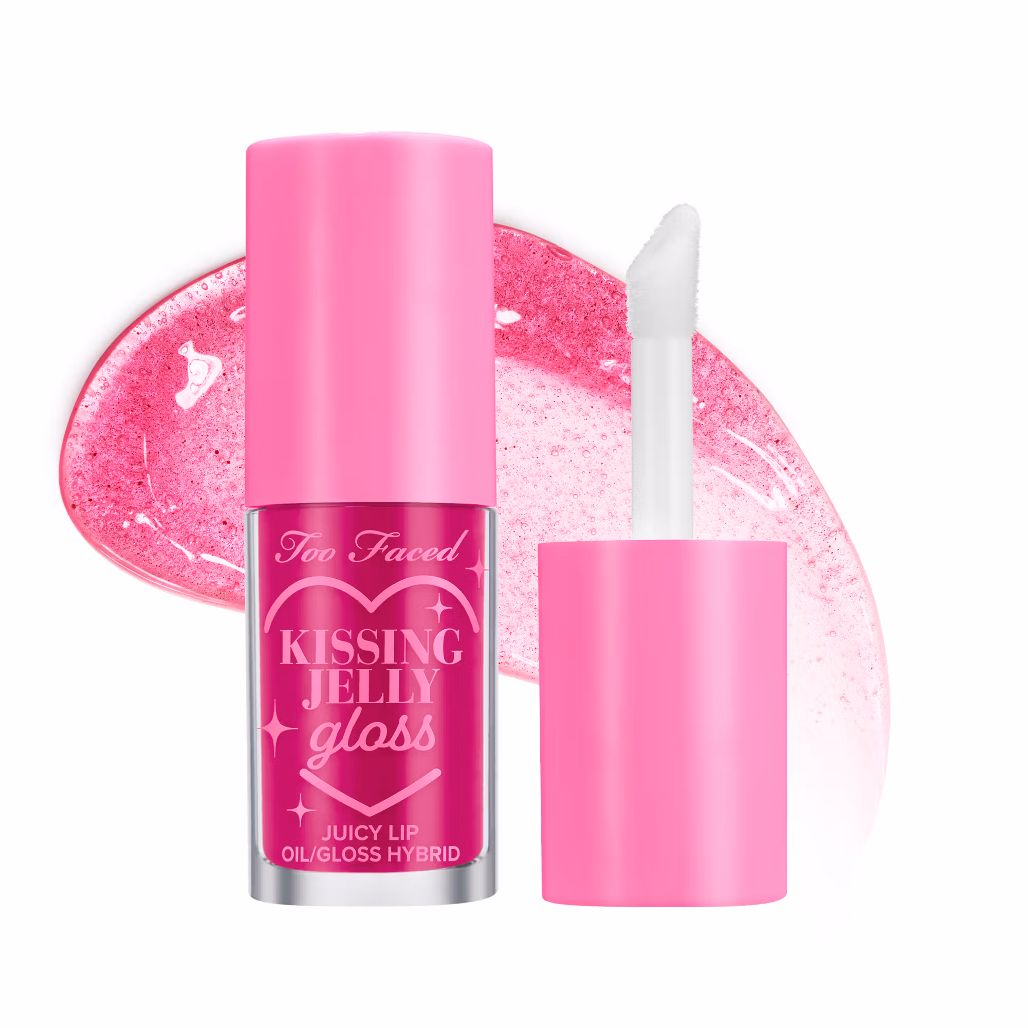 Too Faced Lip Gloss Kissing Jelly - Bubblegum (4.5ml)