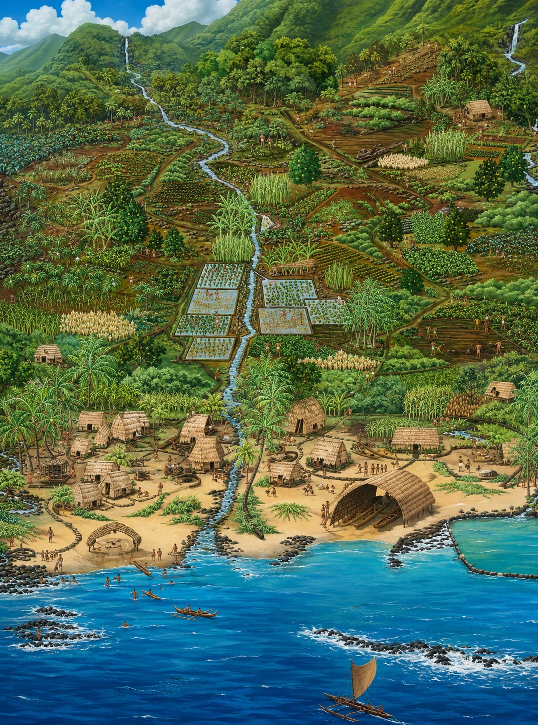 A Hawaiian landscape