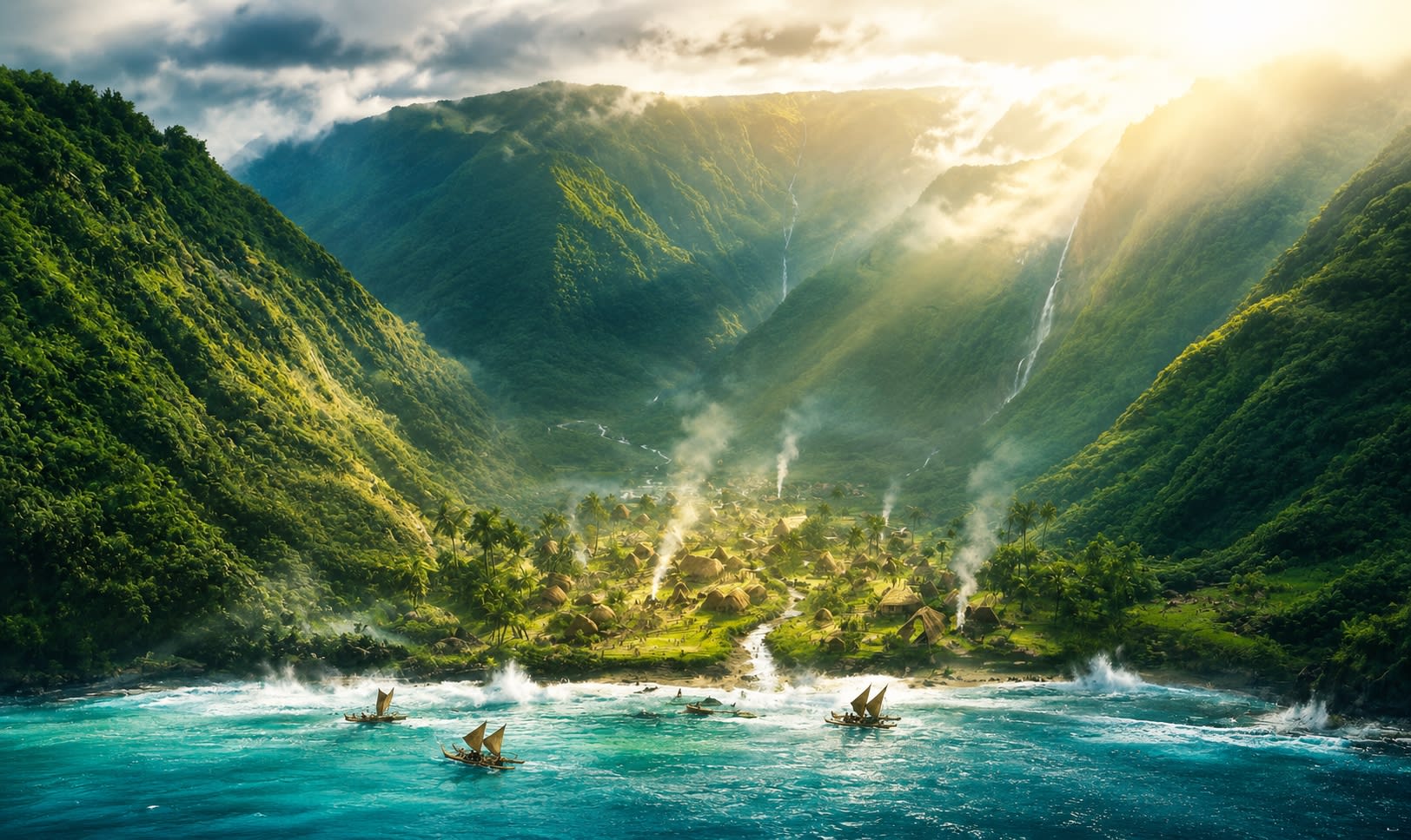 A Hawaiian landscape