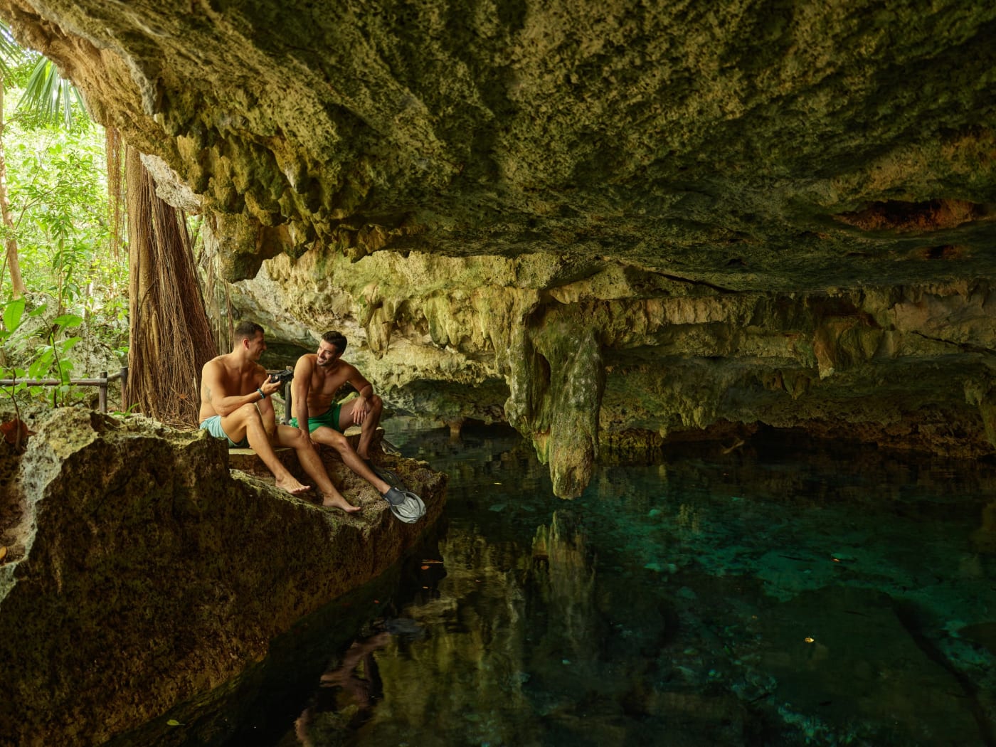 Ein vom Conrad Tulum angebotener Ausflug zu einer Cenote