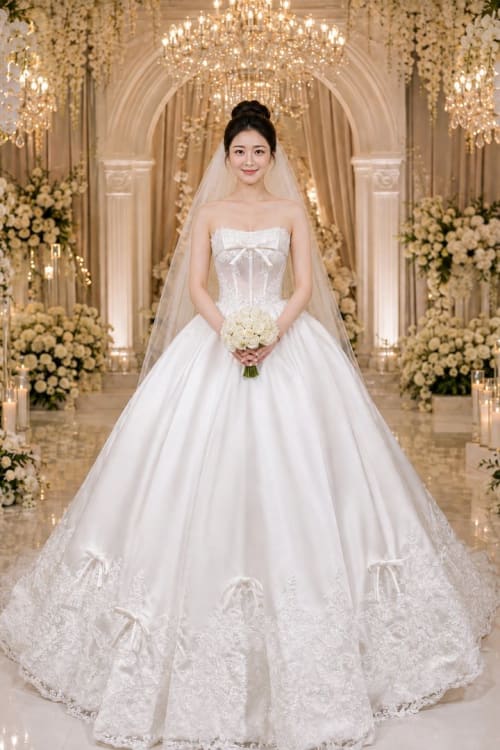 Mẫu váy cưới dòng Diamond số 26 — Trung Nguyễn Bridal