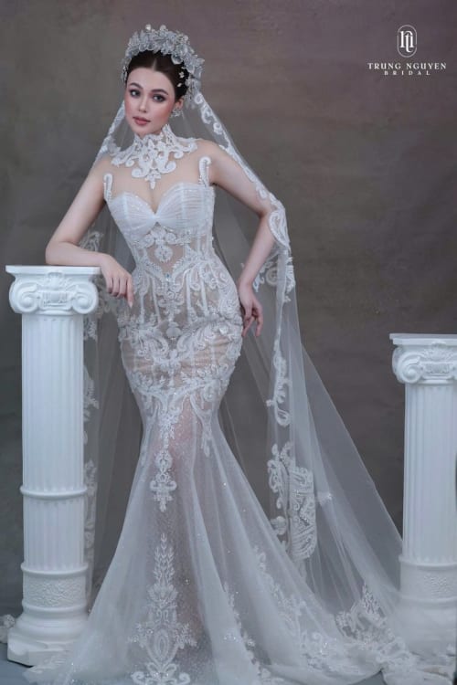 Mẫu váy cưới dòng Diamond số 33 — Trung Nguyễn Bridal