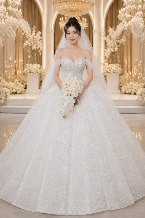 Mẫu váy cưới dòng Diamond số 38 — Trung Nguyễn Bridal