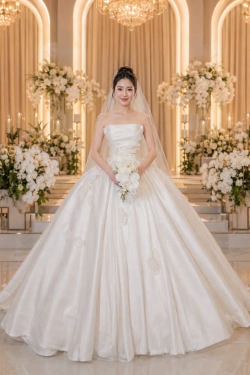 Mẫu váy cưới dòng Diamond số 44 — Trung Nguyễn Bridal