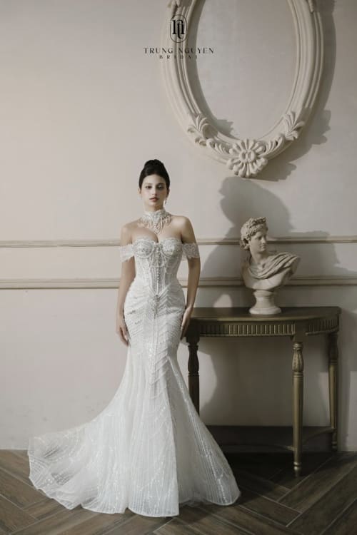 Mẫu váy cưới dòng Gold số 4 — Trung Nguyễn Bridal