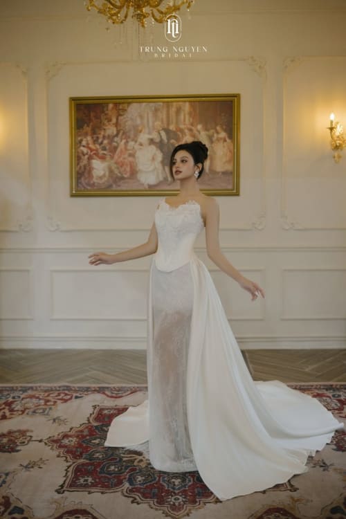 Mẫu váy cưới dòng Gold số 6 — Trung Nguyễn Bridal
